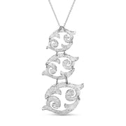 French Curve Sautoir Pendant