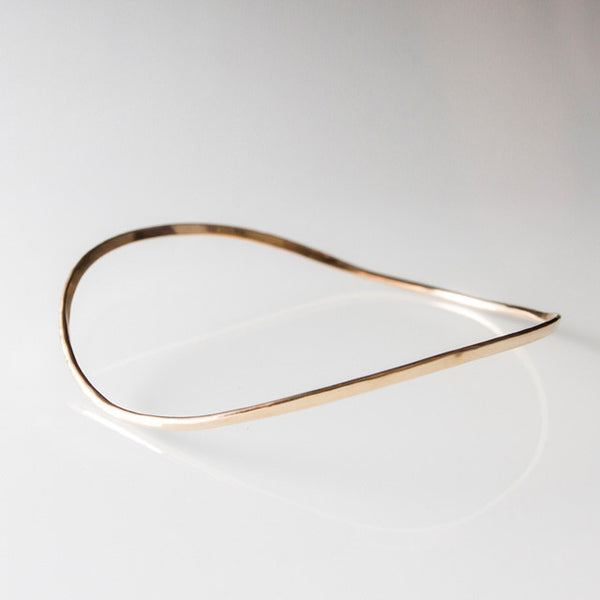 Ripples Bangle Gold